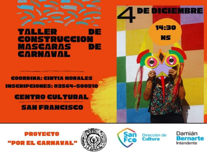 Oferta Cultural Gratuita: Teatro, Taller De Máscaras, Numismática y Seminario Y Show De Danza Contemporánea