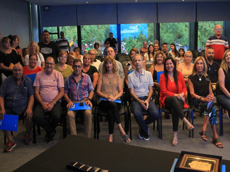 El municipio distinguió a empleados municipales