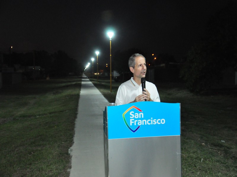 Quedó inaugurada la primera etapa del Paseo del Ferrocarril Mitre