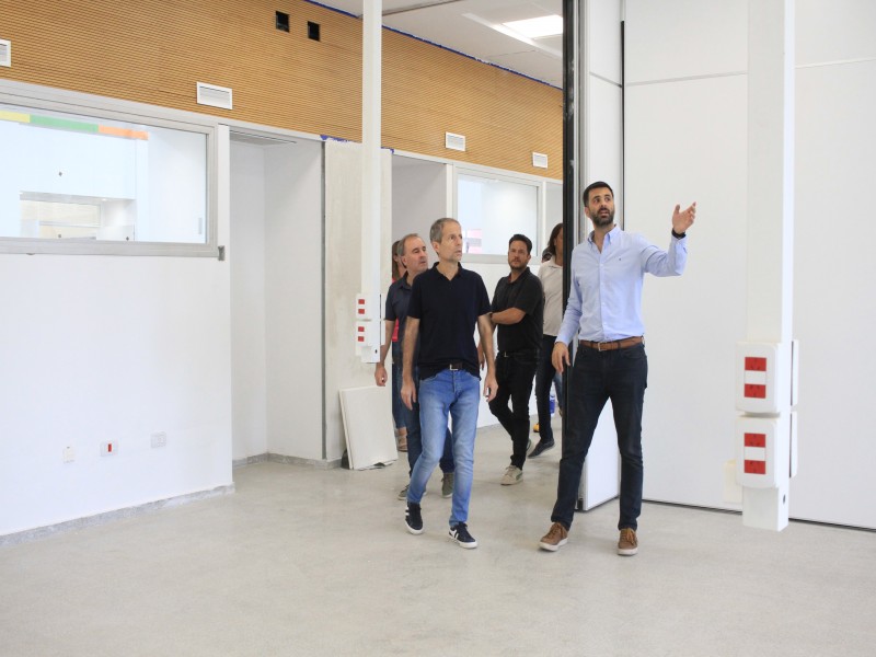 Supervisaron el avance de las escuelas ProA