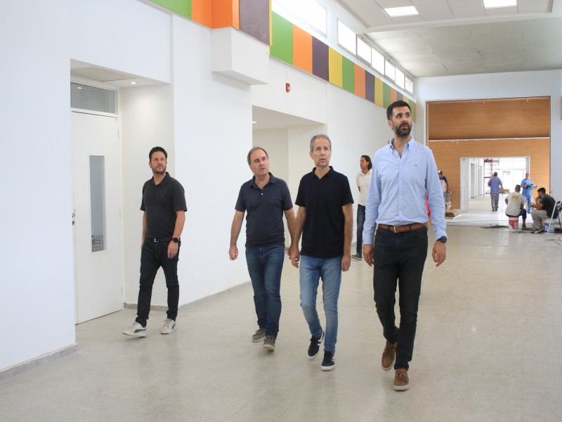 Supervisaron el avance de las escuelas ProA