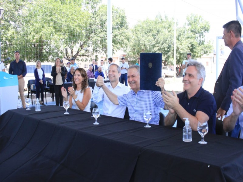 Se inauguró el primer Polideportivo Social en San Francisco