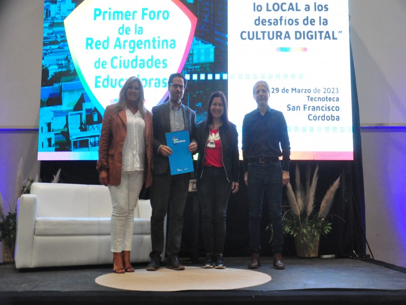 La ciudad fue sede del Primer Foro de la Red Argentina de Ciudades Educadoras