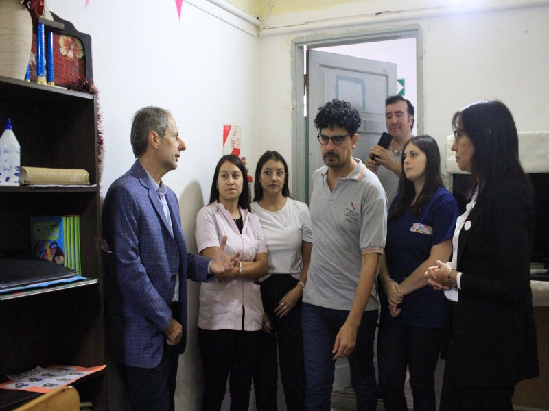 Bernarte visitó la Asociación Civil de Sordos de San Francisco