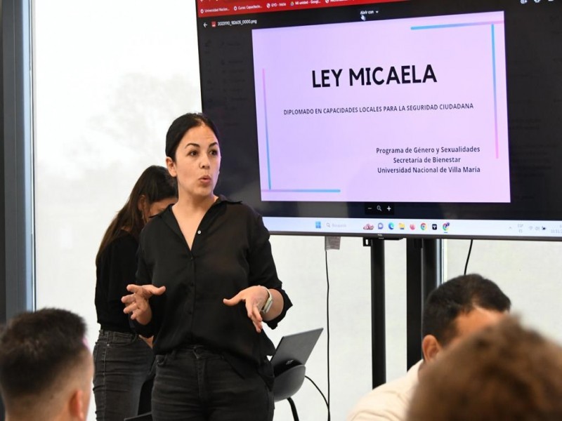 Comenzó la capacitación sobre Ley Micaela para el Cuerpo de Prevención Urbana
