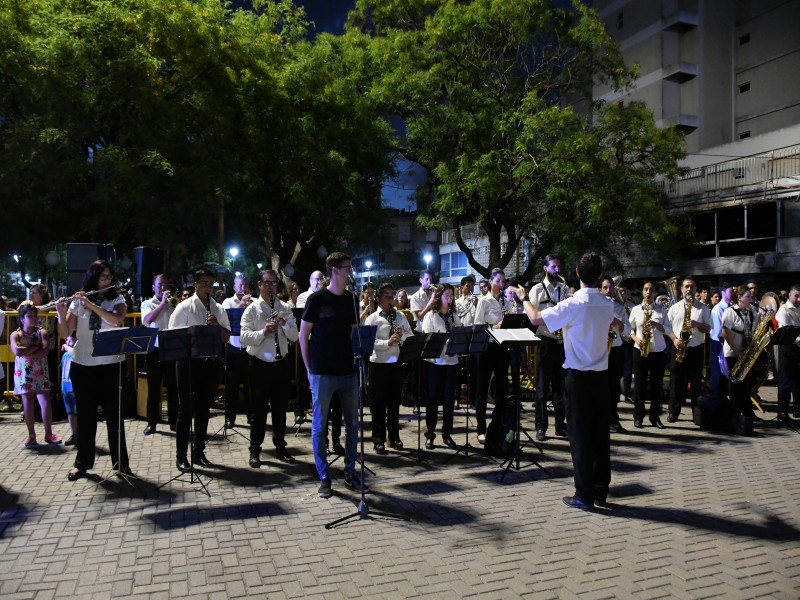 Se concretó otra edición de la Retreta de las Bandas Lisas de San Francisco