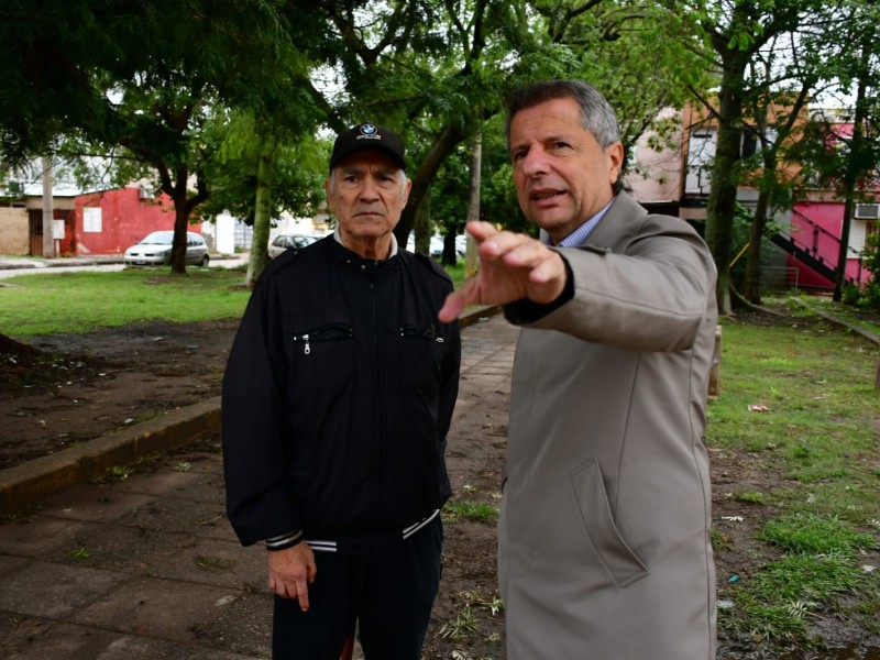 Bº Roque Sáenz Peña: sigue el plan de mejora y refuncionalización del sector