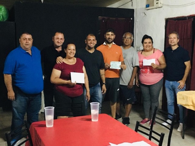 Entrega de subsidio al Club Deportivo Norte