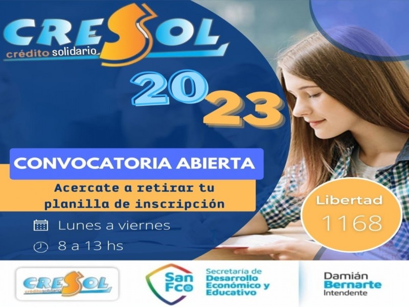CRESOL: inscripciones abiertas hasta el 31 de marzo