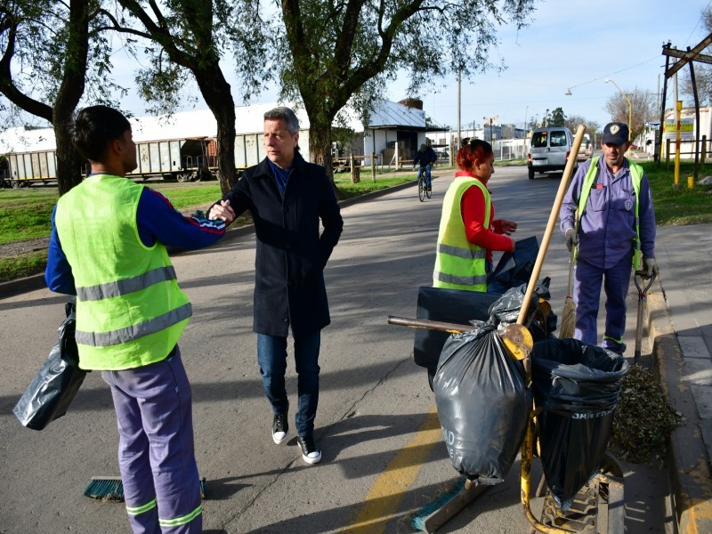 La Muni en Tu Barrio llegó a barrio San Martín con mejoras y servicios para los vecinos