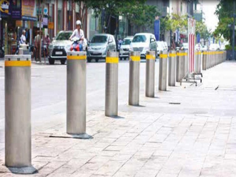 Centro Cívico: con estilo europeo, San Francisco tendrá bolardos automáticos retráctiles para regular el tránsito