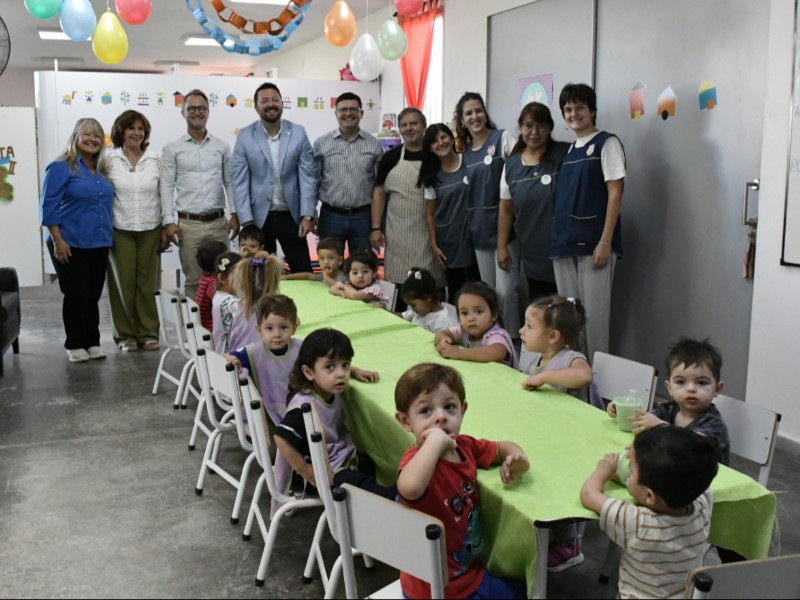 El Centro de Desarrollo Infantil del Parque Industrial celebró su primer año de actividad