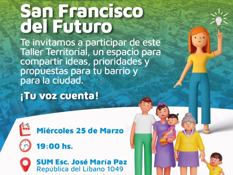 San Francisco pone en marcha un programa participativo para construir el futuro de la ciudad junto a la comunidad