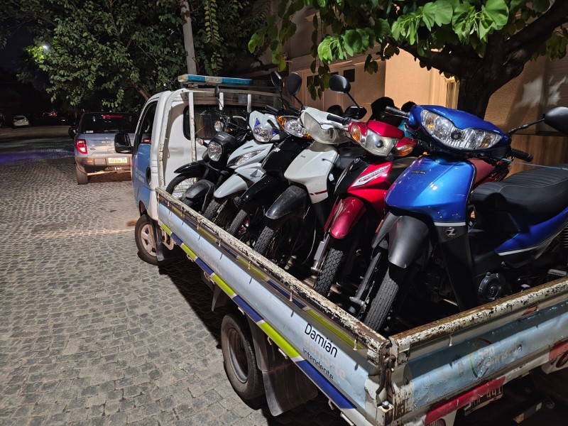 En importante operativo interfuerzas se retuvieron 17 motovehículos