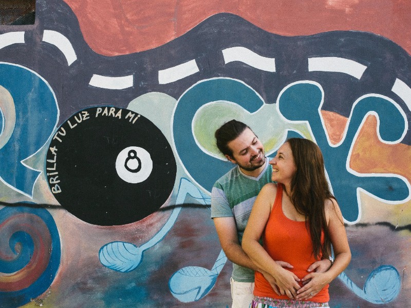 Una historia de amor y rock: El “Llenate” los unió y su amor se consolidó  