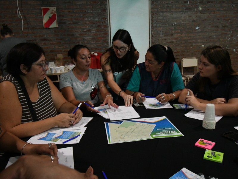 “San Francisco del Futuro” suma un nuevo encuentro en barrio Roque Sáenz Peña